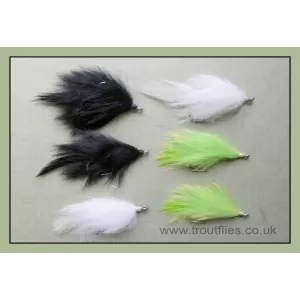 6 Fatso Pike/Bass Flies