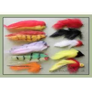 Bumper Pack 10 Mixed Pike Flies