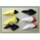 6 Mixed Pike Flies - Bunnys and Zonkers