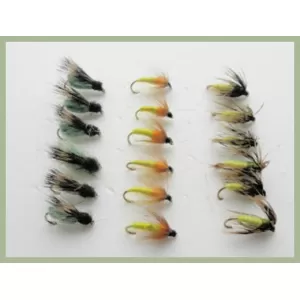 18 Popular Nymph, Caddis, La Fontaine, Amber