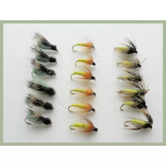 18 Popular Nymph, Caddis, La Fontaine, Amber