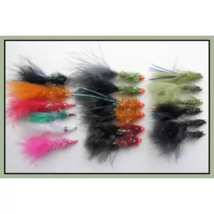 18 Mixed Lures, Ally, Nomad & Damsels