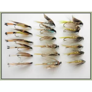 18 Wet Flies - Sea Trout Large Hook