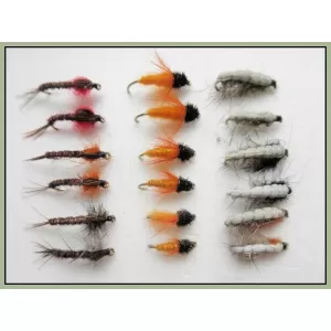 18 Nymph Flies,Czech,Coves,Aylotts