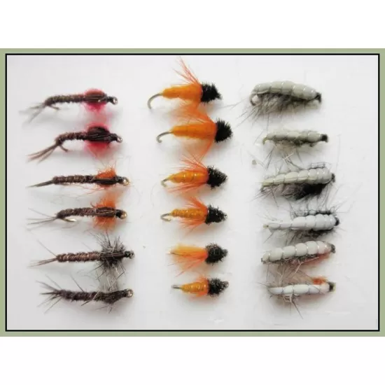 18 Nymph Flies,Czech,Coves,Aylotts