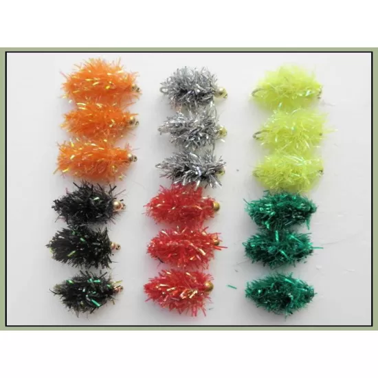 18 Goldhead Fritz Egg Flies