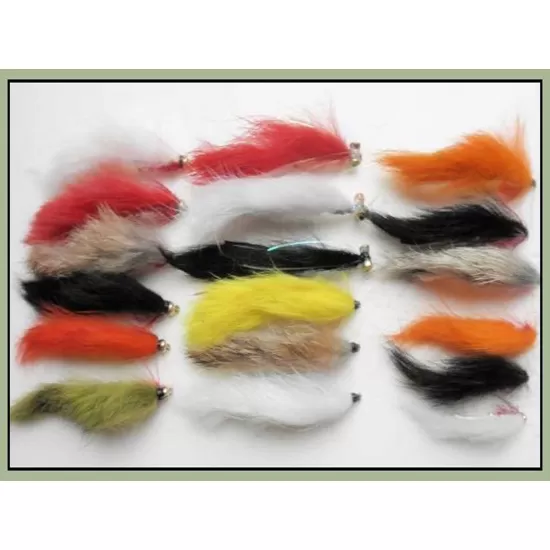 18 Mixed Zonkers - Goldhead, Unweighted, Lumi, Minis