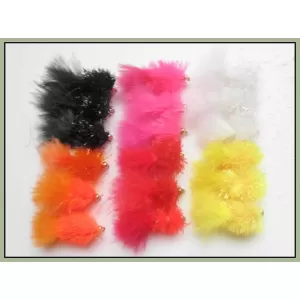 18 Goldhead Hot Blob Flies