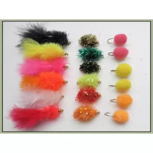 18 Mixed Blobs / Eggs - GH blobs, GH egg fritz, Std Eggs