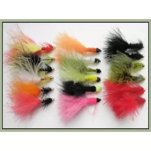 18 Mixed Lures, Dancer,Woollys and Tadpoles