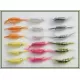 18 Barbless Scud, Mixed Colours