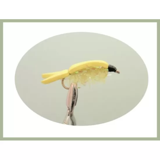 12  Coloured Float fry - White, Yellow, Orange and Black