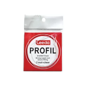 Leeda Profil Clear Braided Loops