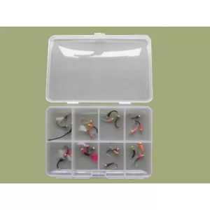 Comp Box - 24 Barbless Goldhead Buzzer