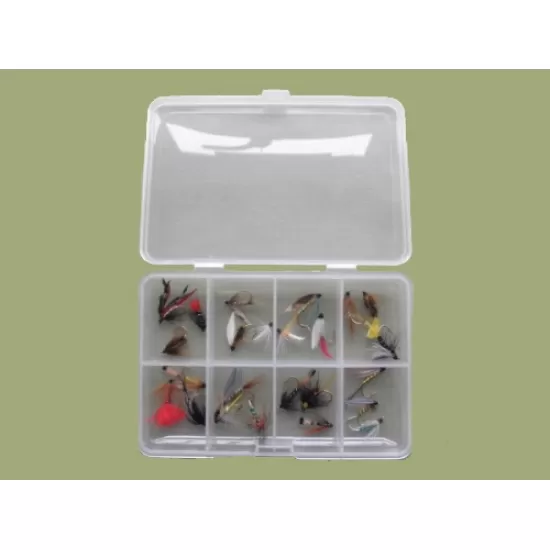 Comp Box - 24  Barbless Wet Flies
