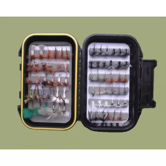 65 Barbless Boxed  Early Season Dries, River