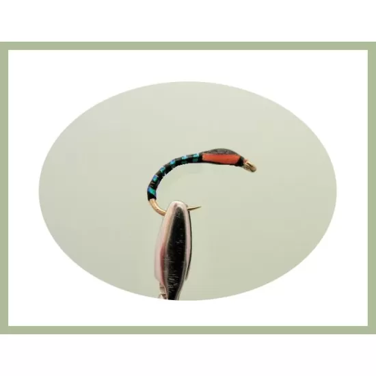 45 Mixed Flies in a Troutflies -  LARGE Silicone Insert Box