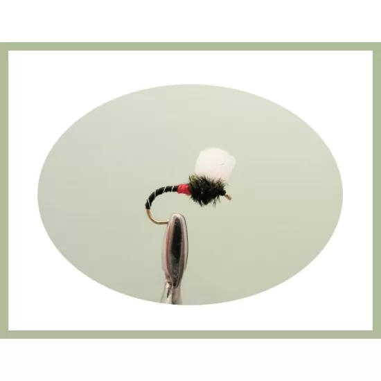 45 Mixed Flies in a Troutflies -  LARGE Silicone Insert Box