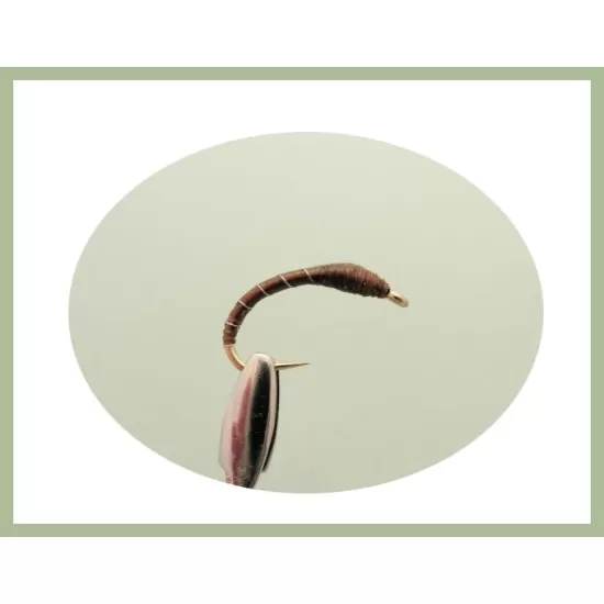 24 Epoxy Buzzers in a LARGE Troutflies Silicone Insert Box