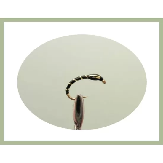 24 Epoxy Buzzers in a LARGE Troutflies Silicone Insert Box