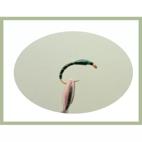 24 Epoxy Buzzers in a LARGE Troutflies Silicone Insert Box