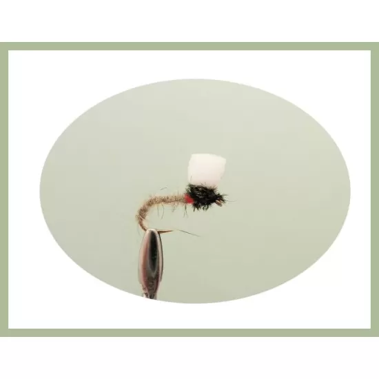 45 Mixed Flies in a Troutflies -  LARGE Silicone Insert Box