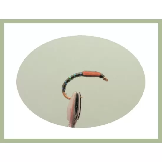 45 Mixed Flies in a Troutflies -  LARGE Silicone Insert Box