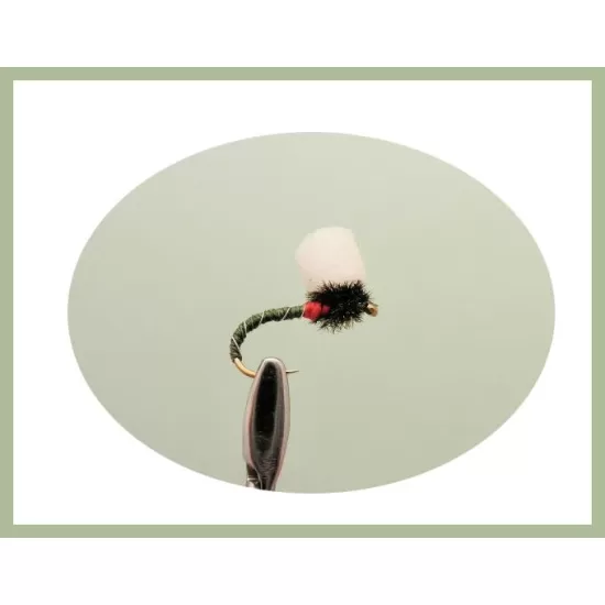 45 Mixed Flies in a Troutflies -  LARGE Silicone Insert Box