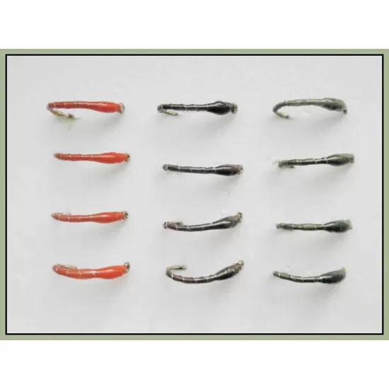 12 Epoxy Buzzer - Brown, Orange & Olive