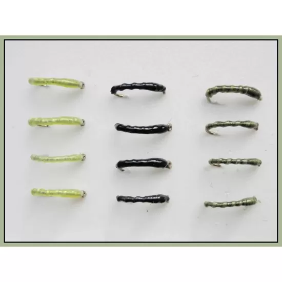 12 Flexi Buzzer - Lime,Black & Olive