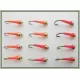 12 Goldhead Buzzer - SBK Orange and Pink