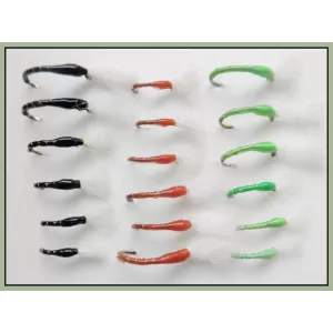 18 Epoxy  Buzzer - Black Lime and Orange, Breathers