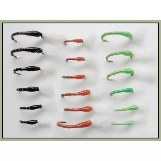 18 Epoxy  Buzzer - Black Lime and Orange, Breathers