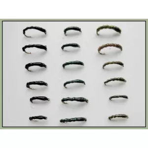 18 Flexi Buzzer - Black Green and Olive