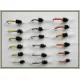 18 Standard Thoraxed Buzzers - Grey, Orange and Yellow