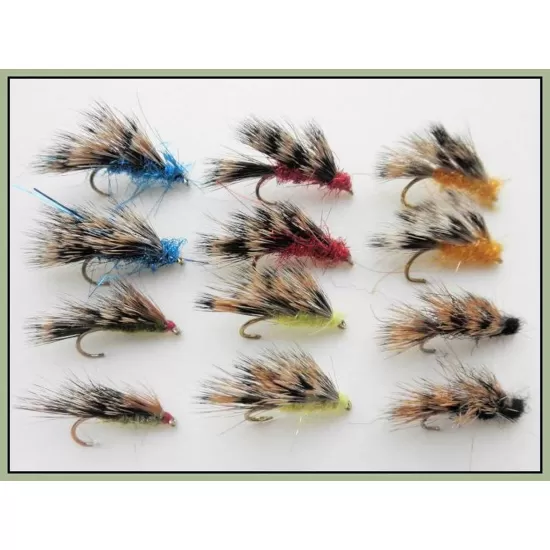 12 Barbless Mixed Sedgehogs AKA Halfhogs