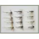 12 Dry Flies - Grey Duster, Adams, & Kites Imperial