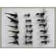 18 Dry Flies  - Alder, Ant and Knotted Midge