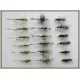 18 Dry Flies, Griffiths, Duster, Grizzly