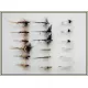 18 Dry Flies, Mixed 6 Varieties