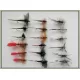 18 Dry Flies, Mixed 6 Varieties - named