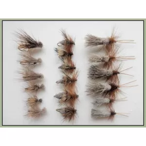 18 Sedge, Elk, G& H and Deer Hair