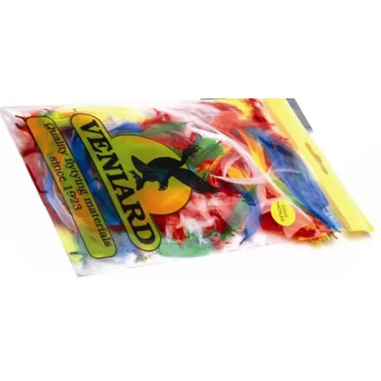 Large Cock Neck Hackles/ Saddle Hackles 7g Mixed Colour