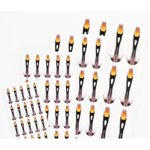 Synthetic Jungle Cock  Substitute