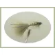 12 Barbless Hothead Flash Damsels - Olive & Black