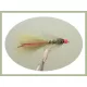12 Barbless Hothead Flash Damsels - Olive & Black