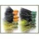 12 Goldhead Fritz ,Green/Black, Orange/Black & Olive