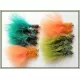 12 Goldhead Fritz, Orange,Olive & Black Green