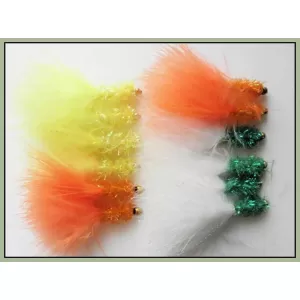 12 Goldhead Fritz,Orange,Yellow & Green White