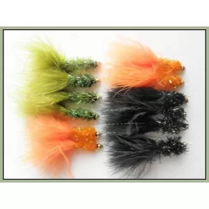12 Goldhead Fritz, Orange,Black & Olive